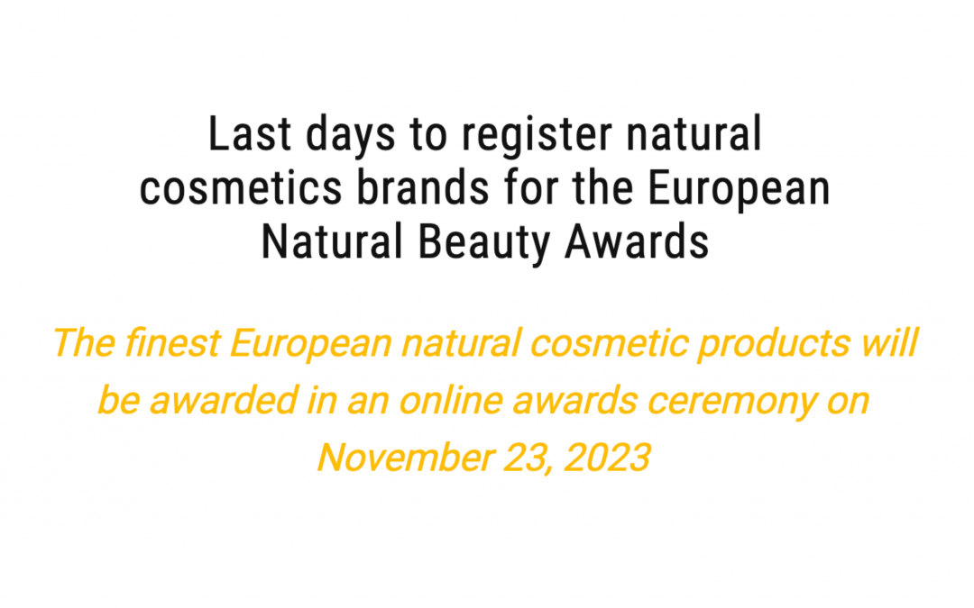 BIO ECO ACTUAL NEWS: LAST DAYS TO REGISTER