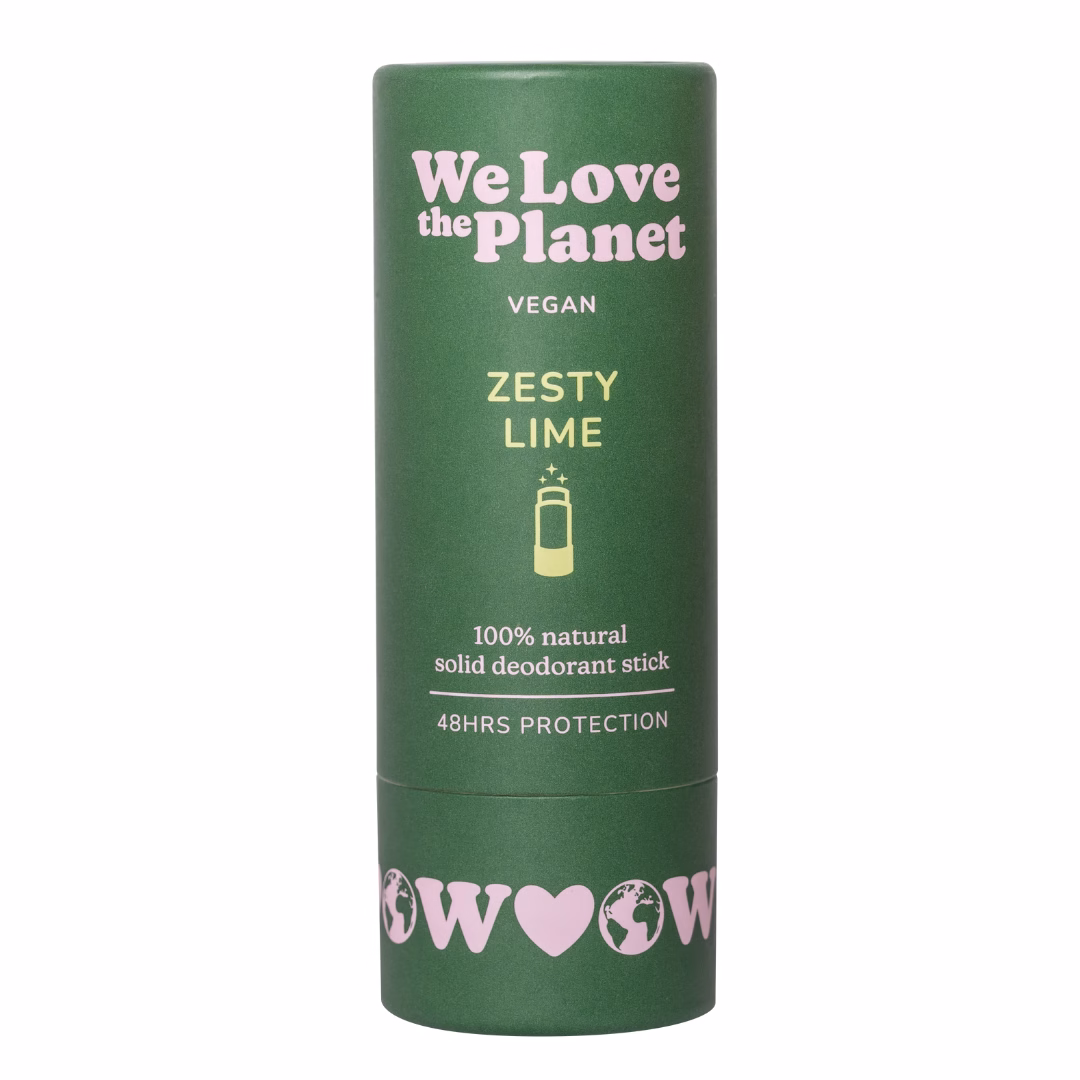 We Love The Planet - Zesty Lime - 100% Natural Solid Deodorant Stick