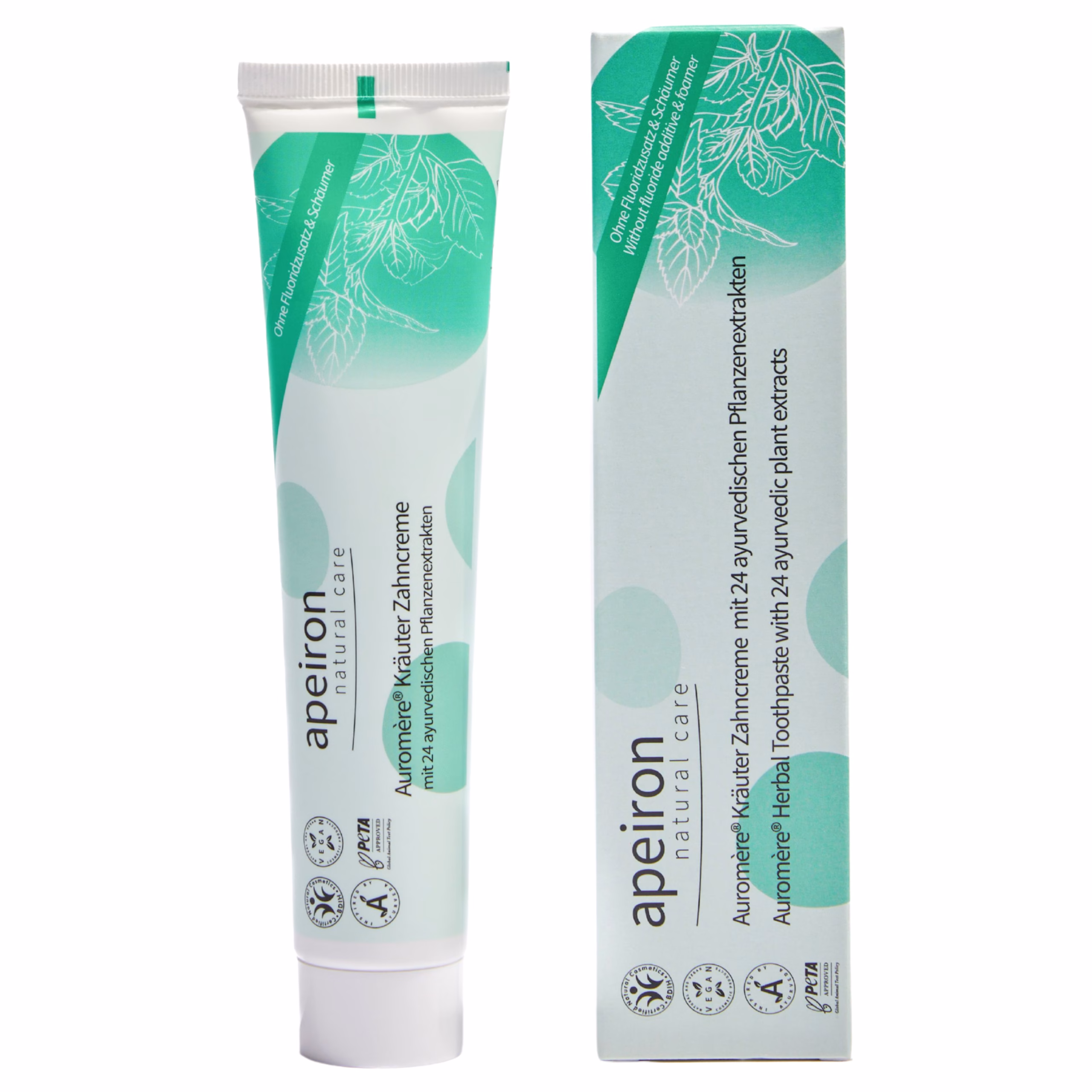 Apeiron - Auromère Ayurvedic Herbal Toothpaste 