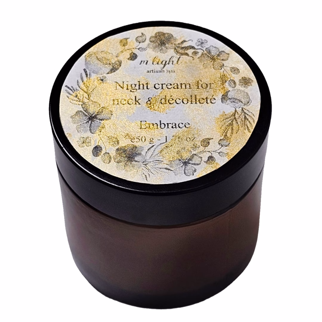 M'light Artisan Spa- Night cream - neck & décolleté - Embrace