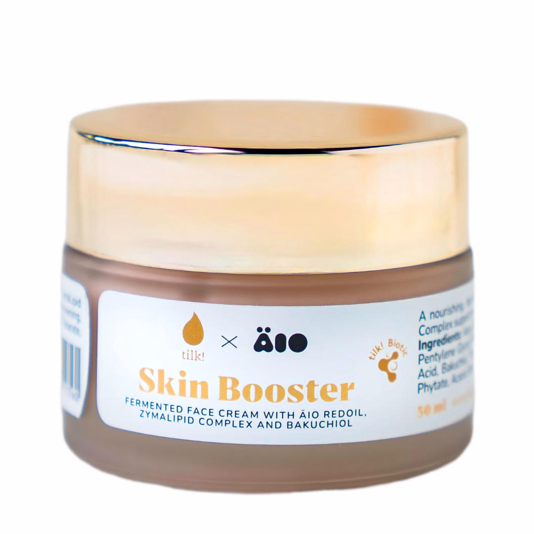 tilk! - Skin Booster Bio-Fermented Face Cream with ÄIO RedOil, ZymaLipid Complex and Bakuchiol tilk! - Skin Booster Bio-Fermented Face Cream with ÄIO RedOil, ZymaLipid Complex and Bakuchiol